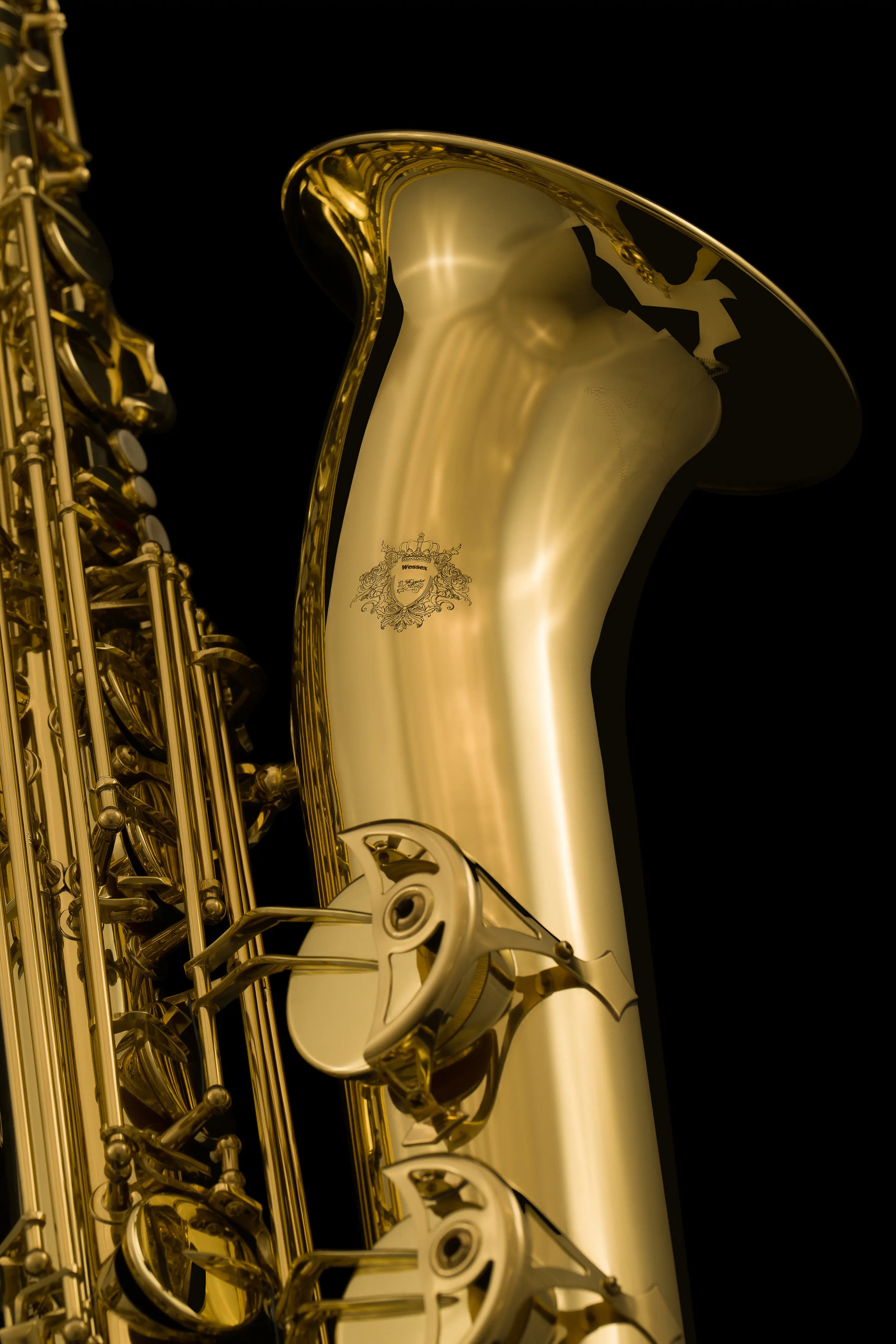 WSXB-400 Baritone Saxophone Gold Lacquer