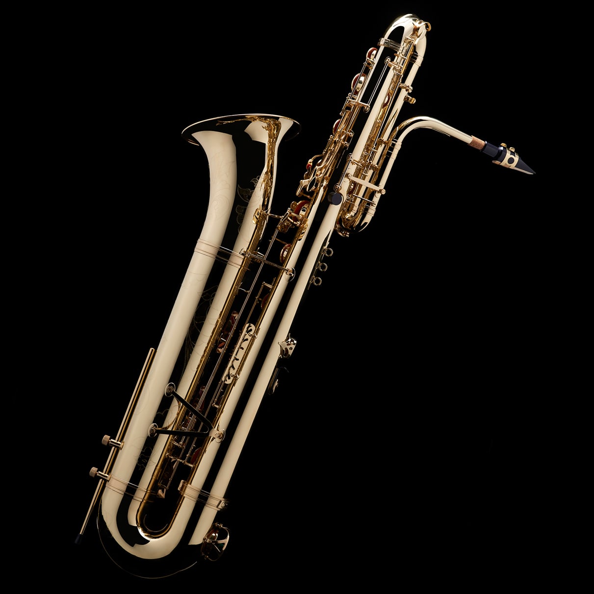 WSXBS-900 Bass Saxophone Gold Lacquer