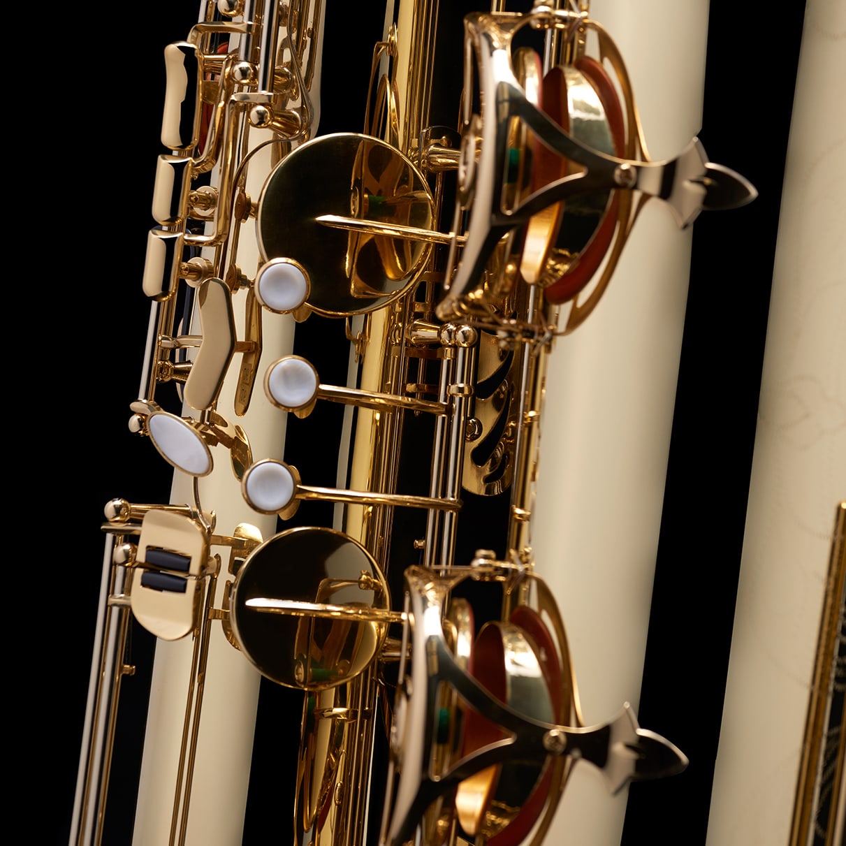 WSXBS-900 Bass Saxophone Gold Lacquer